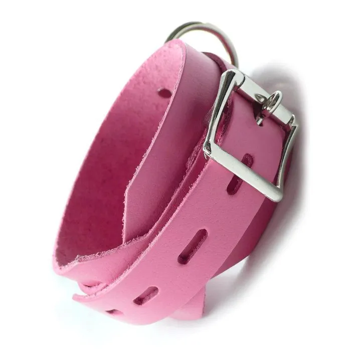 The Stockroom Vibrators Pink Deluxe Buckling Collar