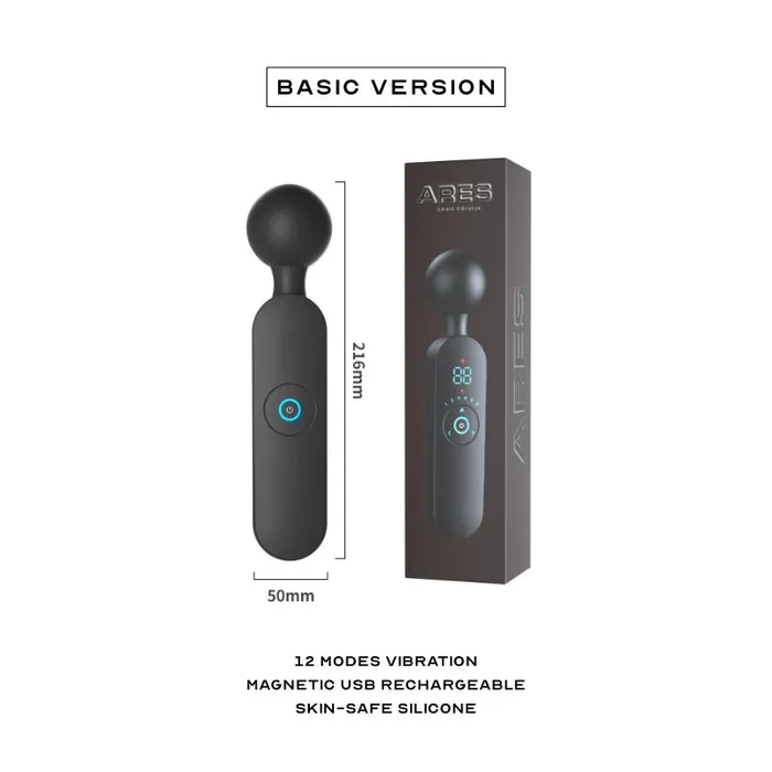 Vibrators Ares Wand Vibrator Basic Version FRISKY BUSINESS SG
