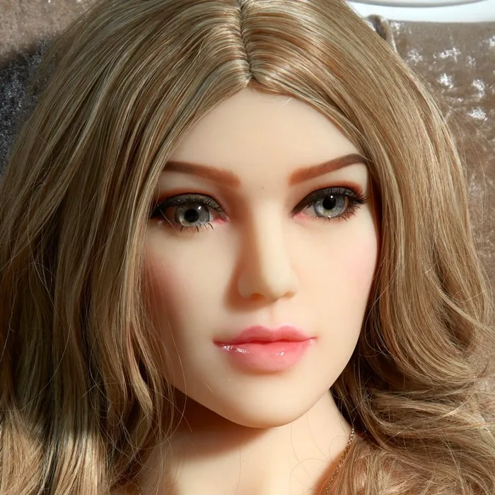 Allure Lilia Head Sex Doll Head M16 Compatible Tan 6YE Doll Male Sex Toys