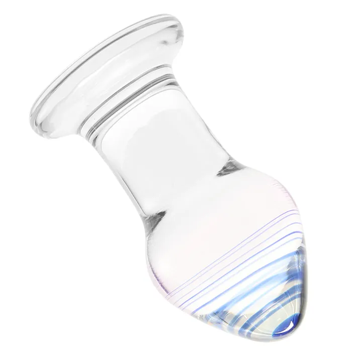 Amethyst Rain Glass Butt Plug glas Anal Amethyst Rain Glass Butt Plug glas Anal
