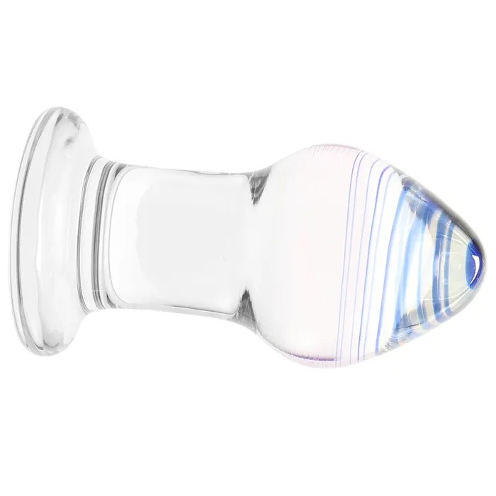 Amethyst Rain Glass Butt Plug glas Anal Amethyst Rain Glass Butt Plug glas Anal