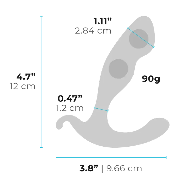 Anal bVibe bVibe Rocker Rocking Weighted Prostate Plug Anal bVibe bVibe Rocker Rocking Weighted Prostate Plug