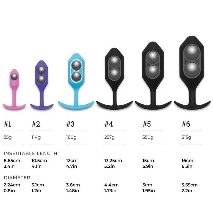Anal bVibe bVibe Weighted Snug Plug 6 515 Grams