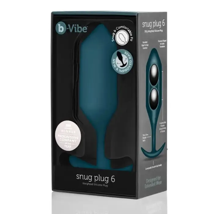Anal bVibe bVibe Weighted Snug Plug 6 515 Grams