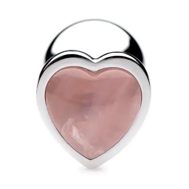 Anal Booty Sparks Booty Sparks Gemstones Rose Quartz Heart Anal Plug Anal Booty Sparks Booty Sparks Gemstones Rose Quartz Heart Anal Plug