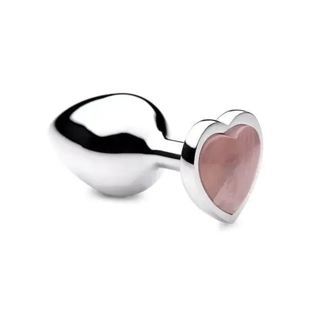 Anal Booty Sparks Booty Sparks Gemstones Rose Quartz Heart Anal Plug Anal Booty Sparks Booty Sparks Gemstones Rose Quartz Heart Anal Plug