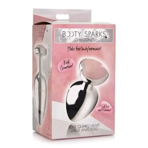 Anal Booty Sparks Booty Sparks Gemstones Rose Quartz Heart Anal Plug Anal Booty Sparks Booty Sparks Gemstones Rose Quartz Heart Anal Plug