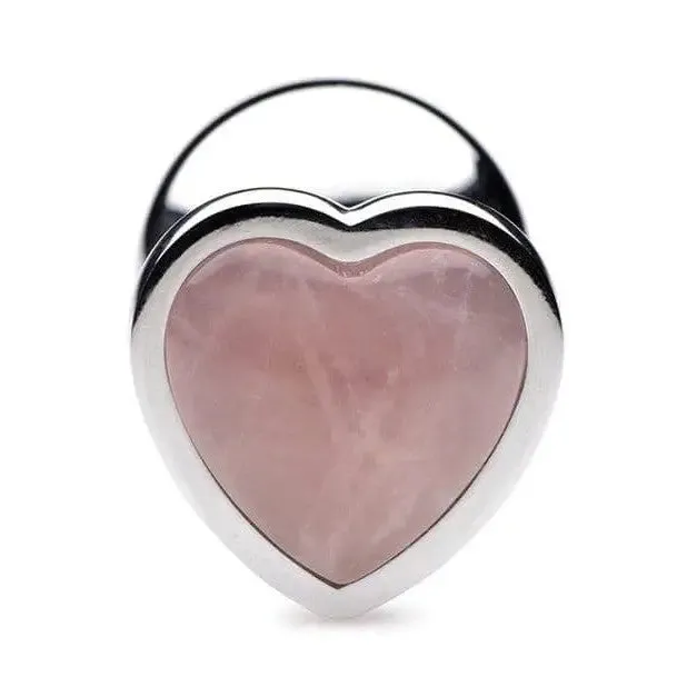 Anal Booty Sparks Booty Sparks Gemstones Rose Quartz Heart Anal Plug Anal Booty Sparks Booty Sparks Gemstones Rose Quartz Heart Anal Plug