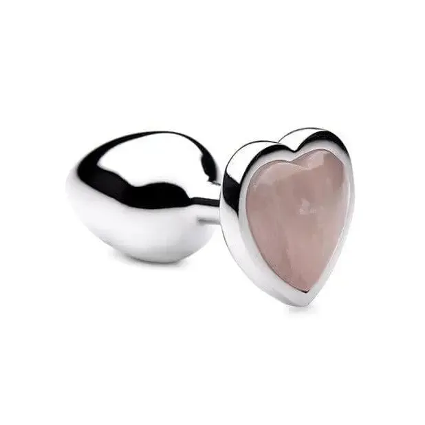 Anal Booty Sparks Booty Sparks Gemstones Rose Quartz Heart Anal Plug Anal Booty Sparks Booty Sparks Gemstones Rose Quartz Heart Anal Plug
