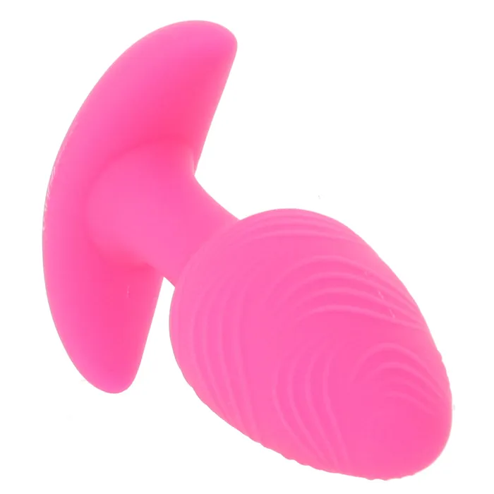 Anal Cheeky GlowInTheDark Vibrating Butt Plug in Pink CalExotics