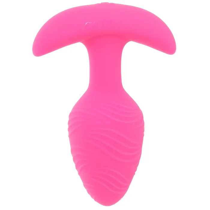 Anal Cheeky GlowInTheDark Vibrating Butt Plug in Pink CalExotics
