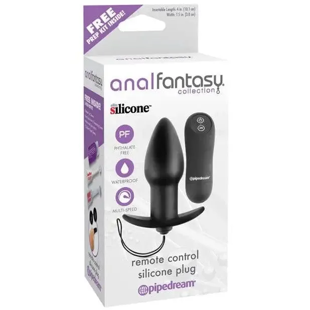 Anal Fantasy Collection Remote Control Silicone Plug Anal Fantasy Anal