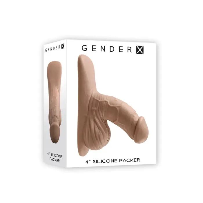 Anal Gender X Packer Silicone 4in Medium Gender X