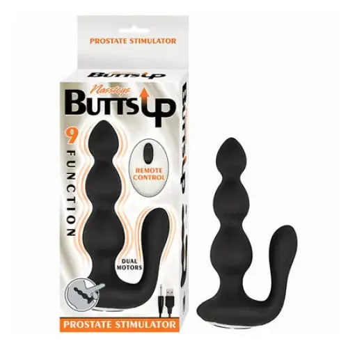 Anal Novelties By Nasswalk Butts Up Prostate Stimulator Black
