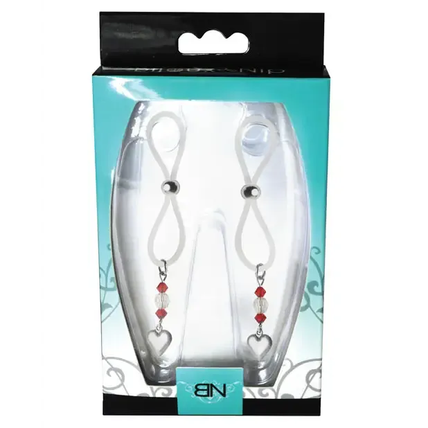 Anal Phs International Bijoux De Nip Nipple Halos Heart Charm Redclear Anal Phs International Bijoux De Nip Nipple Halos Heart Charm Redclear