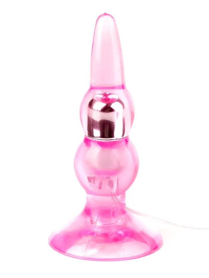 Anal Vibrating Pink Anal Pleasure Butt Plug HonourSkintwocom