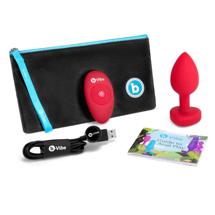 bVibe Anal bVibe Vibrating Heart Plug