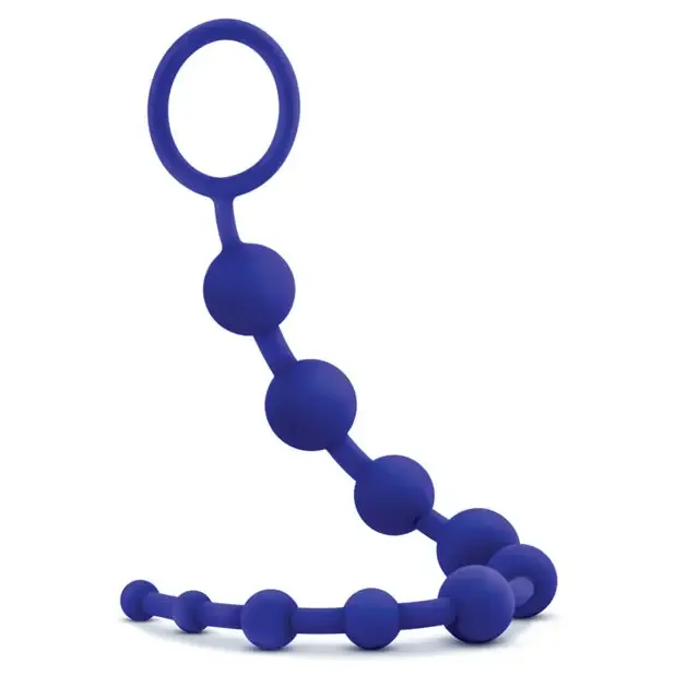 Blush Luxe Silicone 10 Beads for Anal Play Blush Anal Blush Luxe Silicone 10 Beads for Anal Play Blush Anal