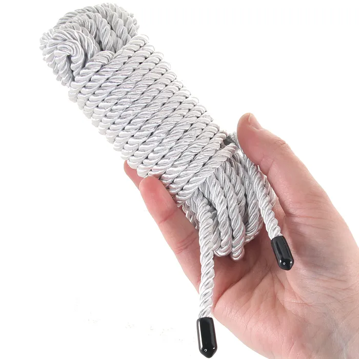 Bound 25 Foot Rope in Silver ns novelties Female Sex Toys Bound 25 Foot Rope in Silver ns novelties Female Sex Toys