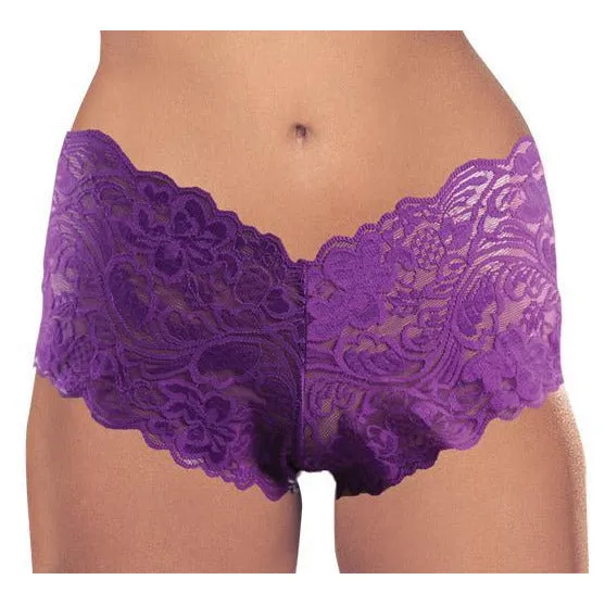 Boy Leg Panty Violet Medium ACI Female Sex Toys