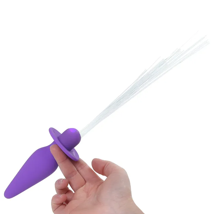 CalExotics Anal Southern Lights Vibrating Butt Plug in Purple