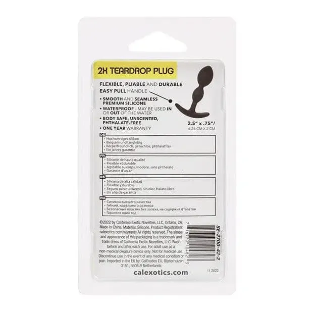 CalExotics Boundless 2x Teardrop Plug Anal CalExotics Boundless 2x Teardrop Plug Anal