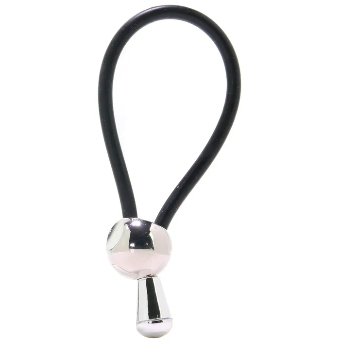 CalExotics Male Sex Toys EZ Cinch Silicone Lasso Cock Ring in Black CalExotics Male Sex Toys EZ Cinch Silicone Lasso Cock Ring in Black