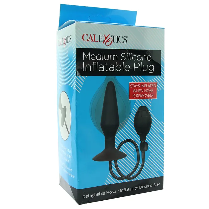 CalExotics Male Sex Toys Medium Silicone Inflatable Plug CalExotics Male Sex Toys Medium Silicone Inflatable Plug
