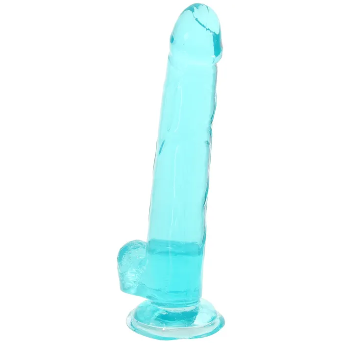 CalExotics Size Queen 8 Inch Jelly Dildo in Teal Dildos