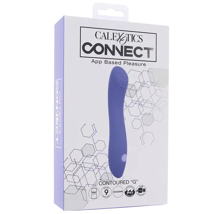 CalExotics Vibrators Connect App Controlled Contoured G Vibe