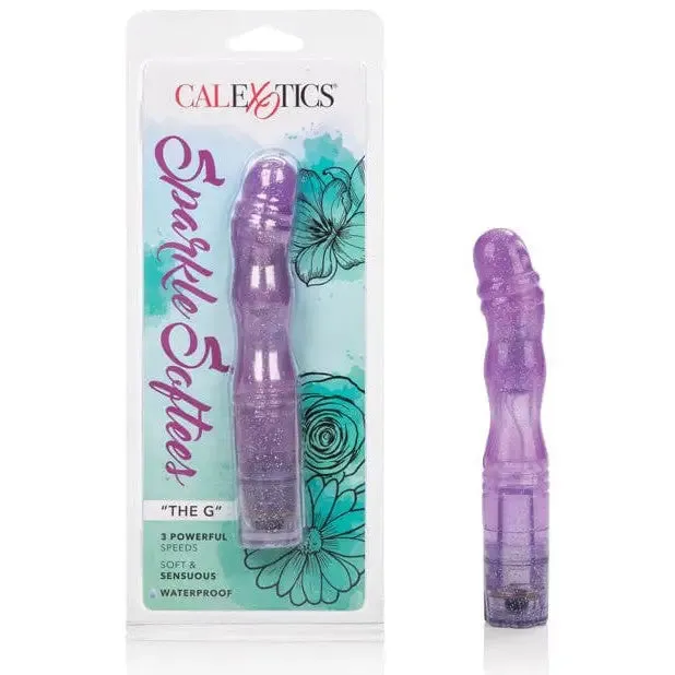 CalExotics Vibrators Sparkle Softees G Purple