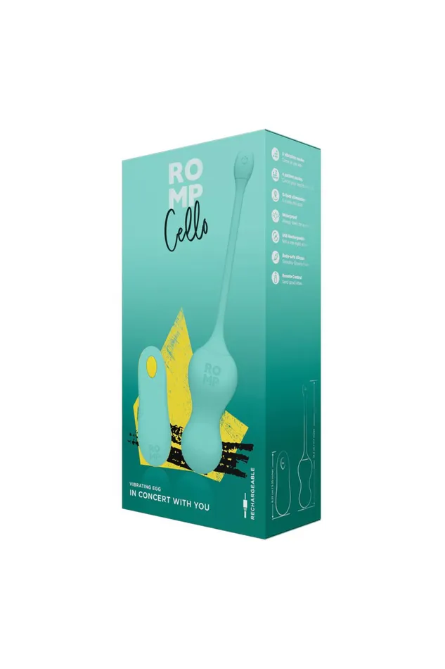 Cello Vibrating Egg ROMP Female Sex Toys