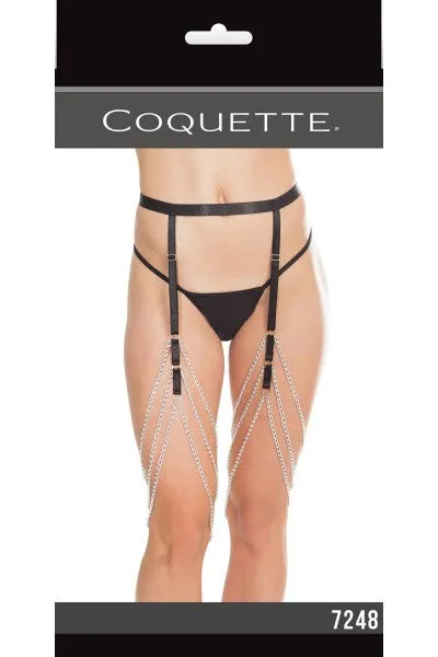 Chain Garter Belt One Size HonourSkintwocom Teddies And Bodies