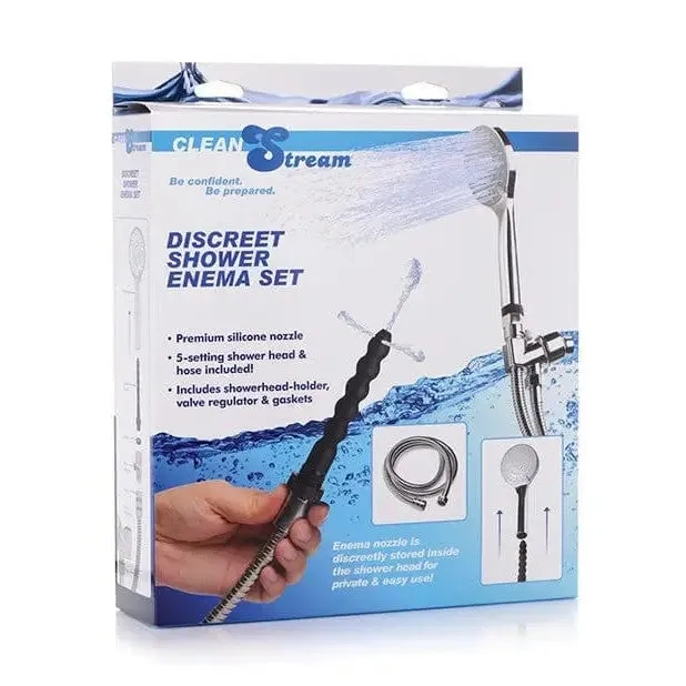 CleanStream Anal CleanStream Discreet Silicone Shower Enema Set