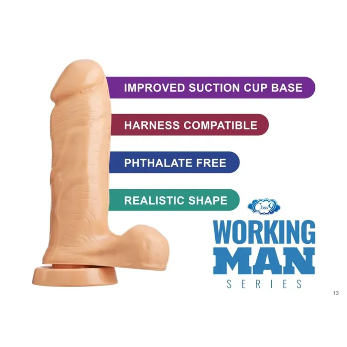 Cloud 9 Novelties Cloud 9 Working Man 7 Light Cloud 9 Working Man thin Dildos Cloud 9 Novelties Cloud 9 Working Man 7 Light Cloud 9 Working Man thin Dildos
