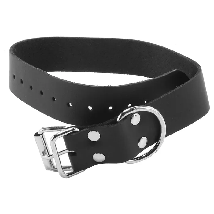 Comfort Fit 1 Inch Leather Collar Spartacus Anal Comfort Fit 1 Inch Leather Collar Spartacus Anal