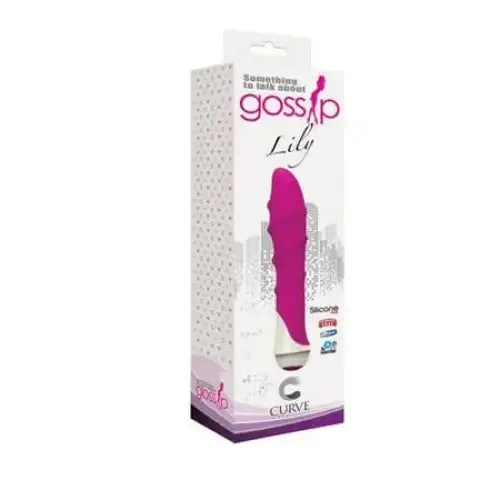 Curve Toys Vibrators Curve Toys Gossip Lily Waterproof Silicone GSpot Vibrator Violet Curve Toys Vibrators Curve Toys Gossip Lily Waterproof Silicone GSpot Vibrator Violet