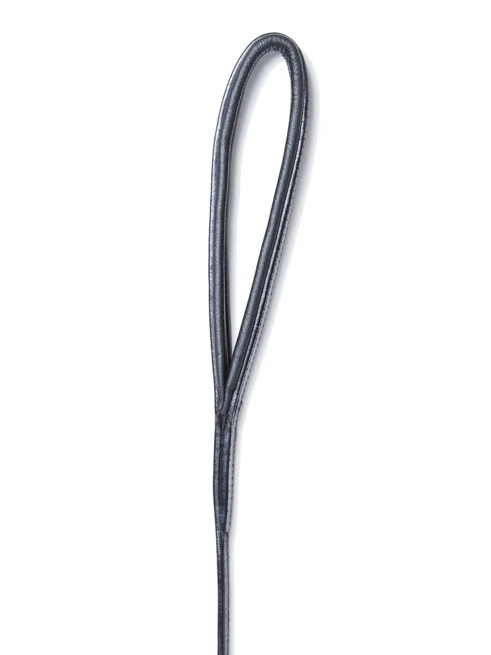 Deluxe Black Leather Studded Leash HonourSkintwocom Anal
