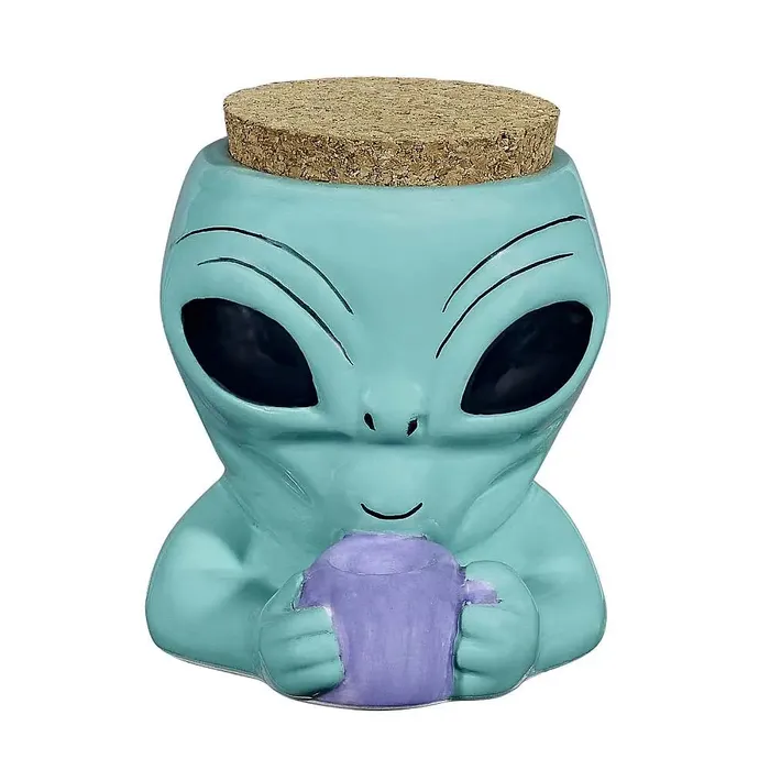 Dildos Alien Stash Jar Fashioncraft