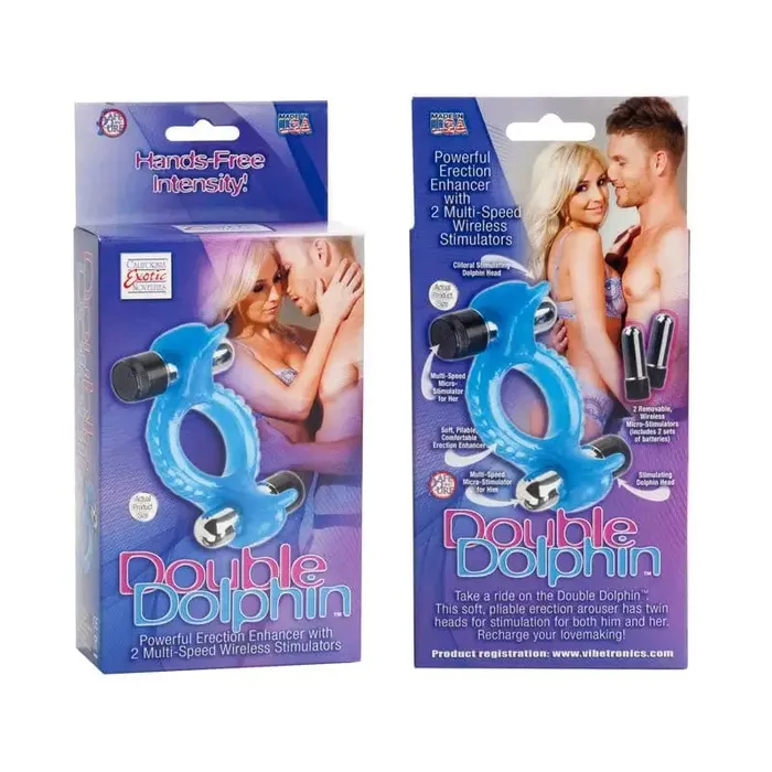 Dildos CalExotics Double Dolphin Dildos CalExotics Double Dolphin