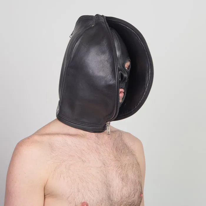 Dildos Fetters Zipped Double Face Tight Hood