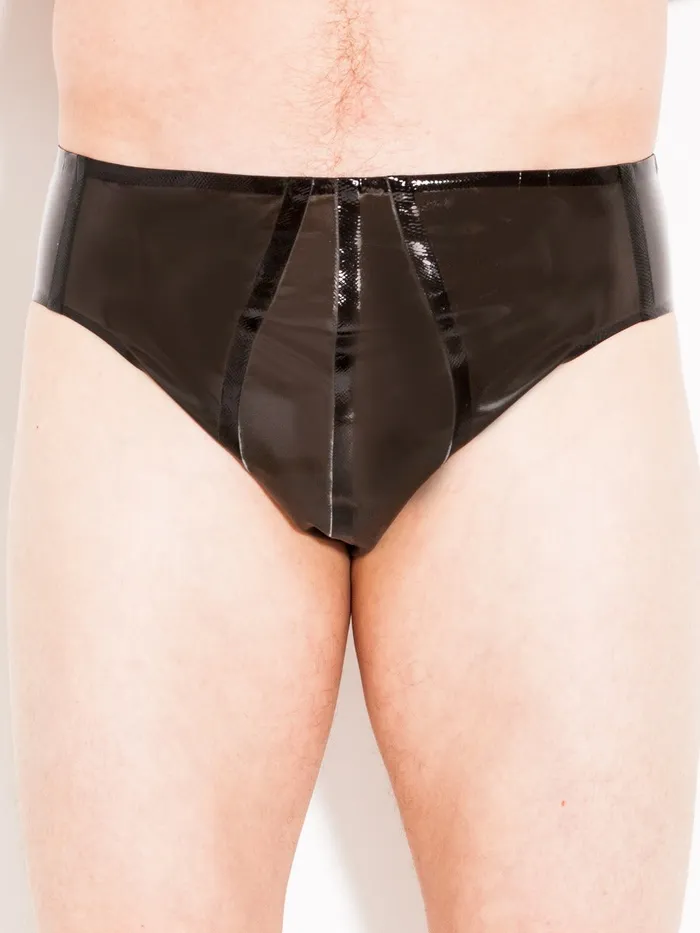 Dildos Rubber Panel Briefs ST Black Size L HonourSkintwocom