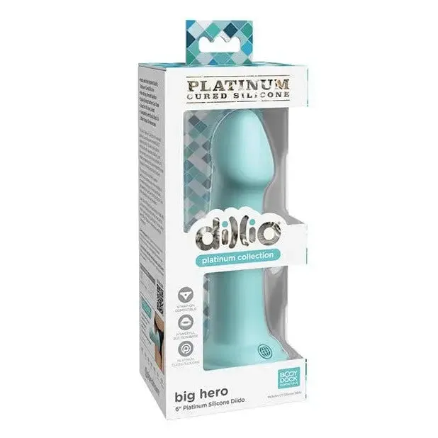 Dillio Platinum Dildos Dillio Platinum 6 Big Hero Silicone Dildo