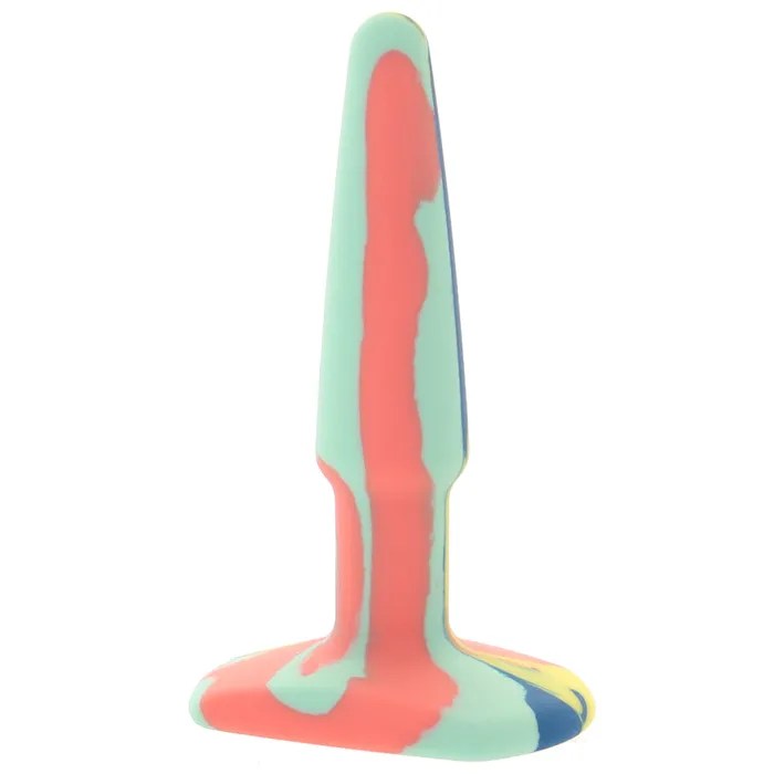 Doc Johnson Anal APlay Groovy 4 Inch Anal Plug in Sunrise
