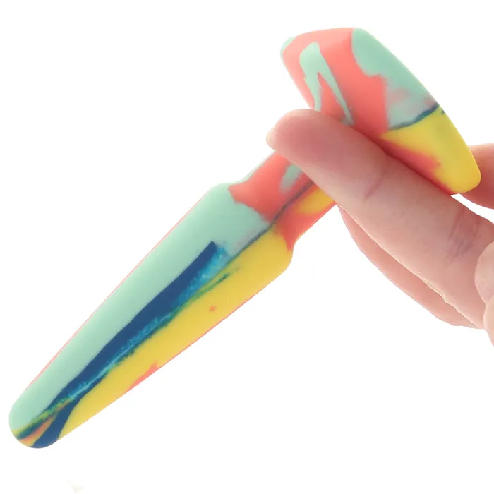 Doc Johnson Anal APlay Groovy 4 Inch Anal Plug in Sunrise Doc Johnson Anal APlay Groovy 4 Inch Anal Plug in Sunrise
