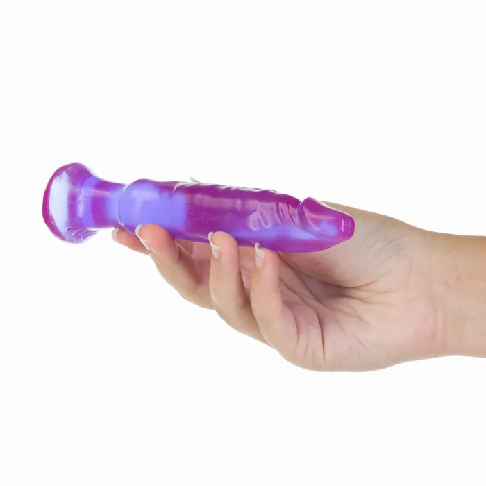 Doc Johnson Anal Doc Johnson Crystal Jellies 55 Inch Anal Dildo Purple