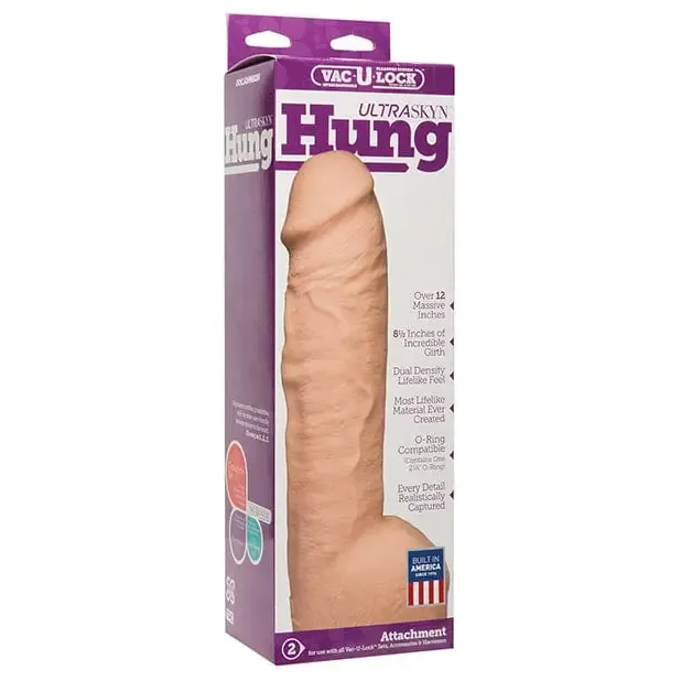 Doc Johnson Dildos Vaculock Ultraskyn Hung