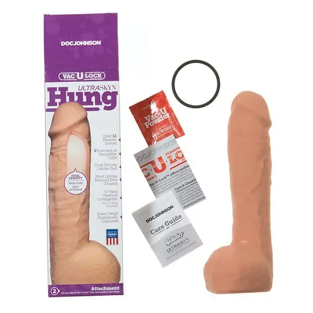 Doc Johnson Dildos Vaculock Ultraskyn Hung Doc Johnson Dildos Vaculock Ultraskyn Hung