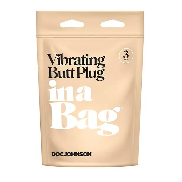 Doc Johnson In A Bag Vibrating Butt Plug Anal Doc Johnson In A Bag Vibrating Butt Plug Anal