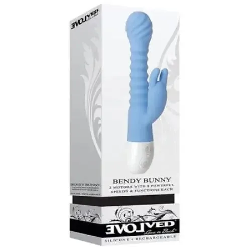 Evolved Bendy Bunny Flexible Vibrator Evolved Vibrators